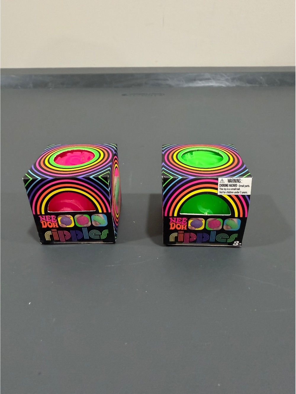 Schylling NeeDoh Teenie Ripples Pair 2 Pack New Boxed